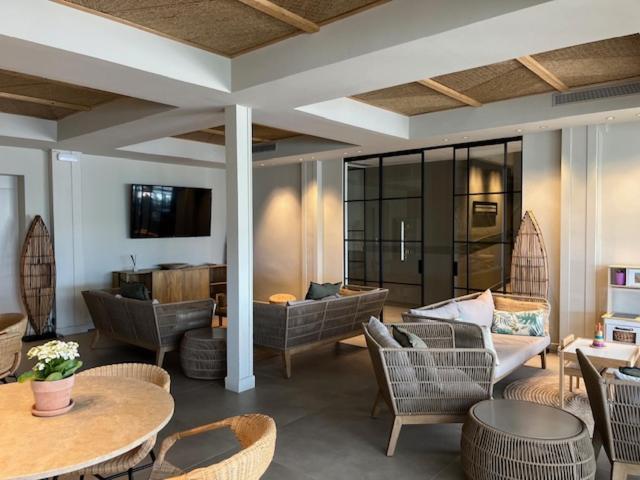 Sant Carlos de la Ràpita Hotel Restaurant Juanito Platja מראה חיצוני תמונה