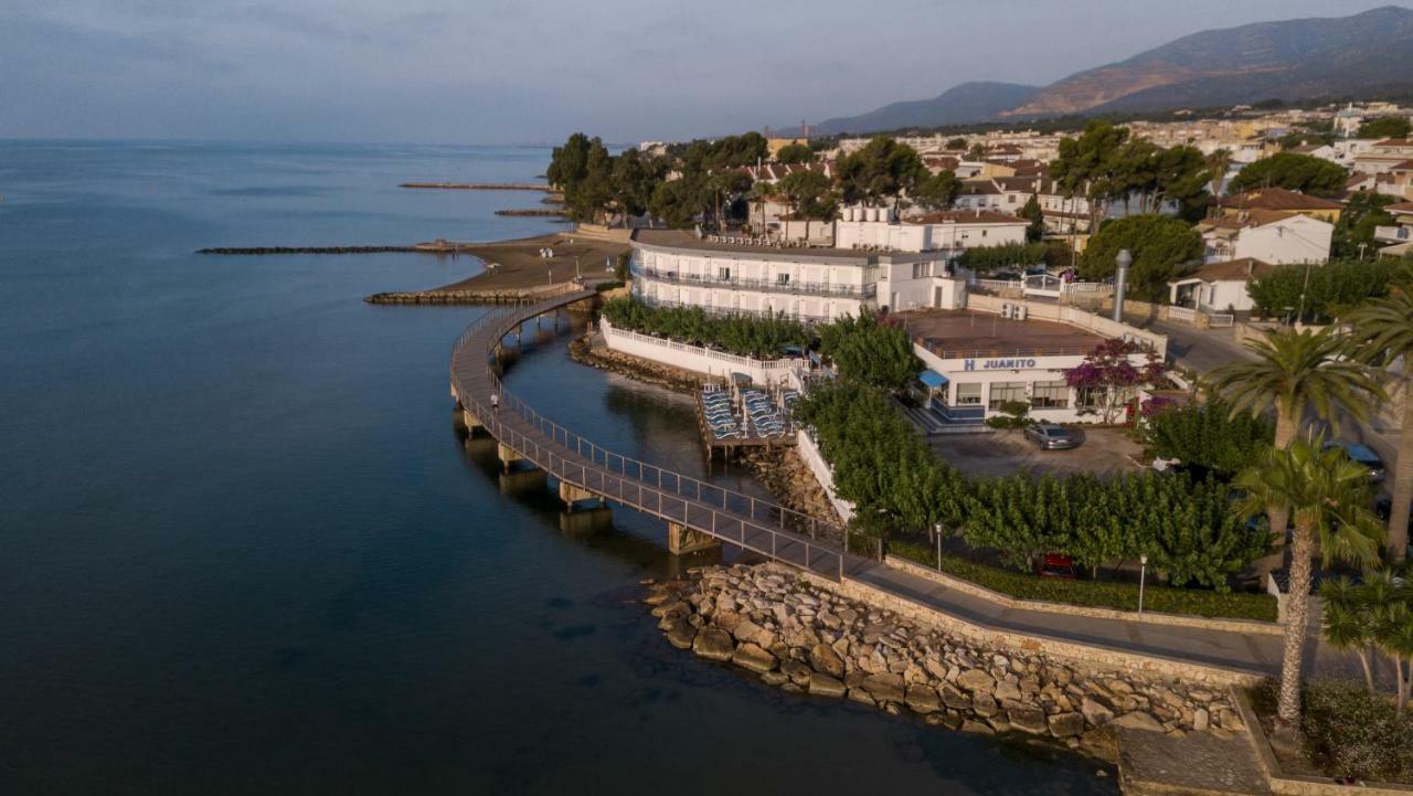 Sant Carlos de la Ràpita Hotel Restaurant Juanito Platja מראה חיצוני תמונה