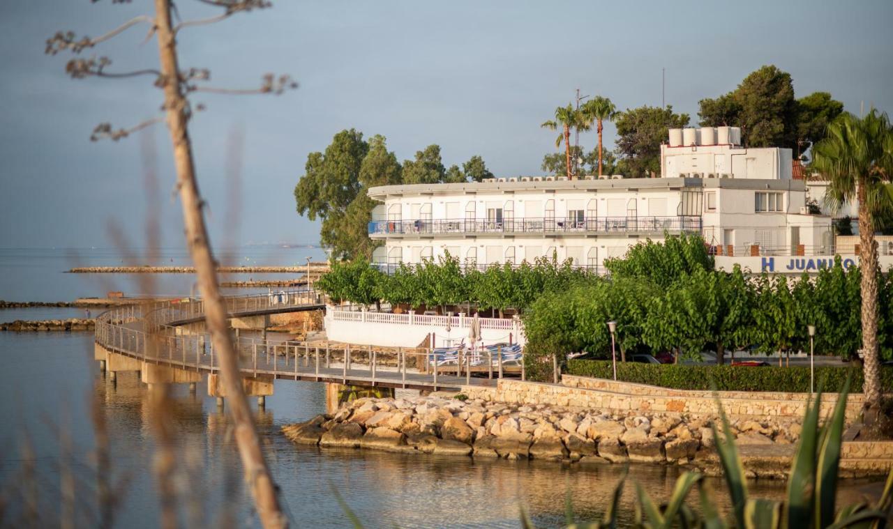 Sant Carlos de la Ràpita Hotel Restaurant Juanito Platja מראה חיצוני תמונה